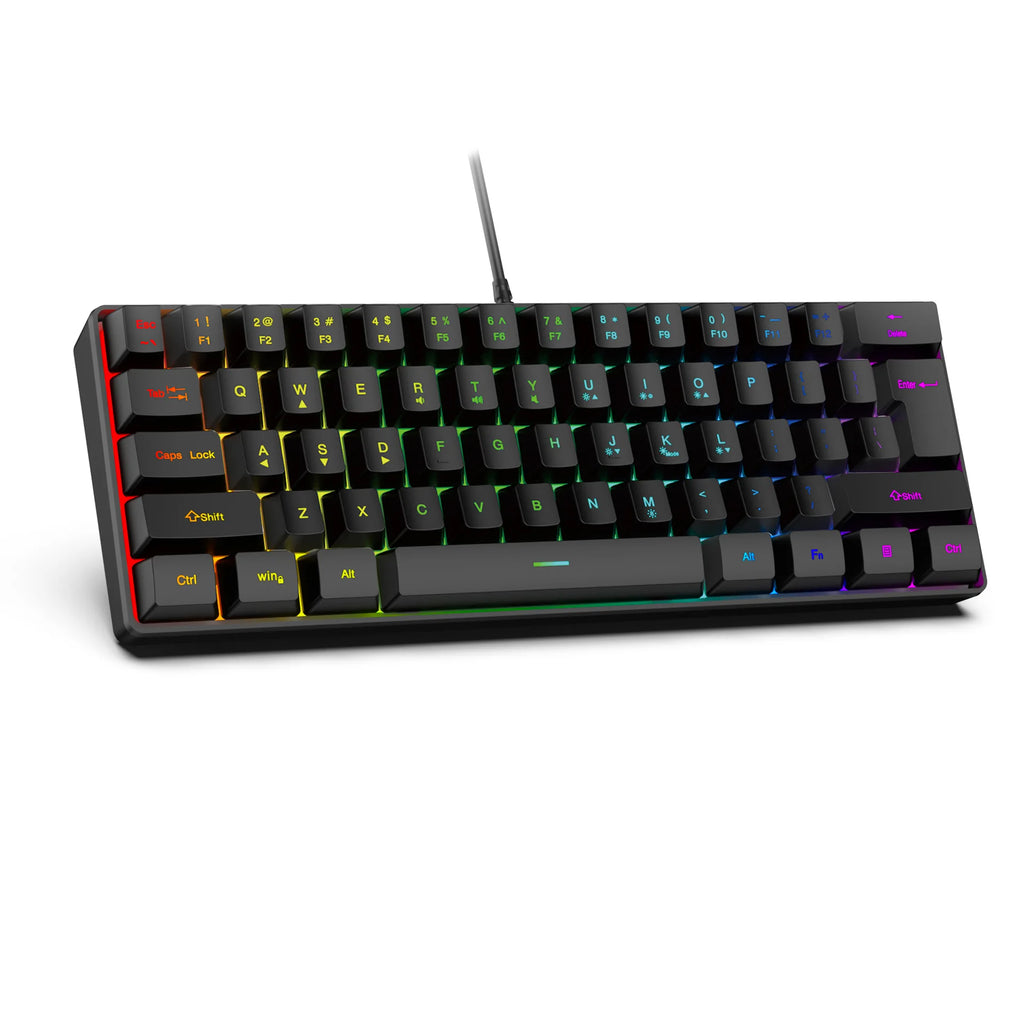 Compact RGB Gaming Keyboard Set