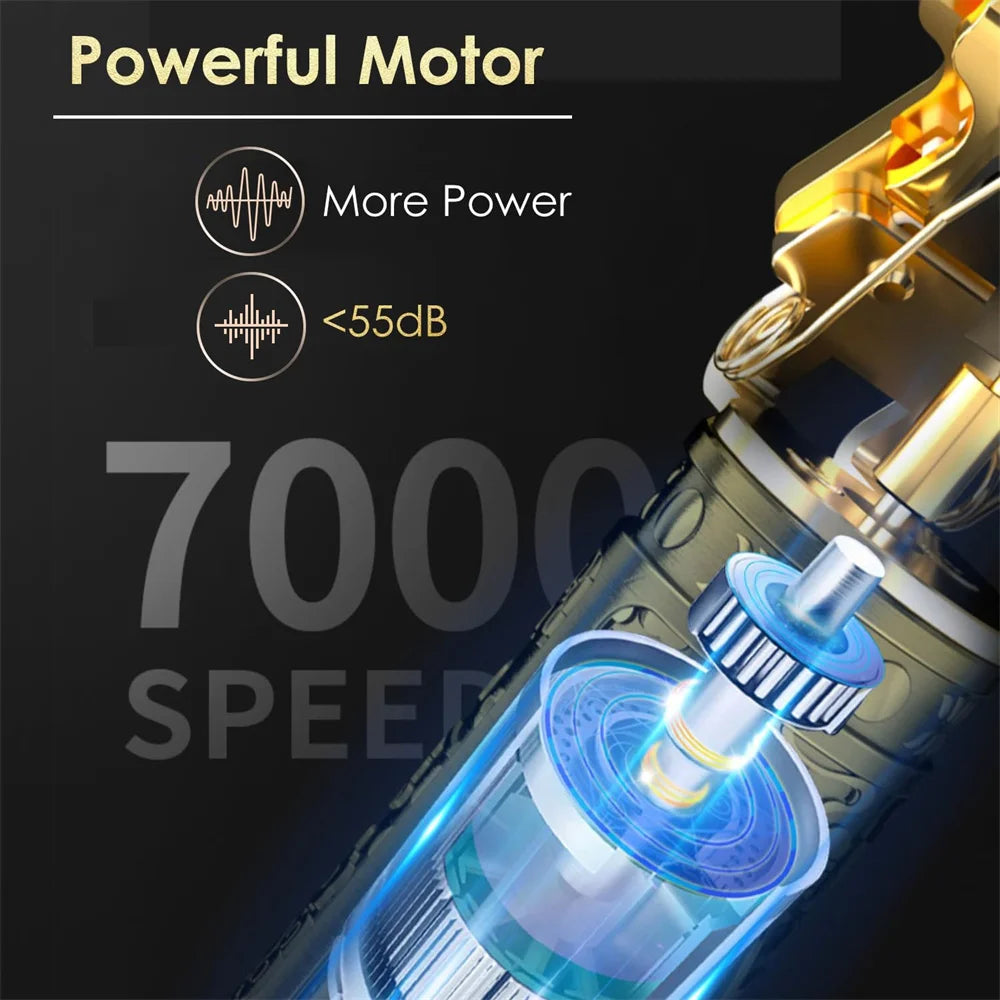 New Retro T9 Hair Clipper For Men, Electric Shaver, Rechargeable Hair Clipper, Portable Cordless Beard Trimmer