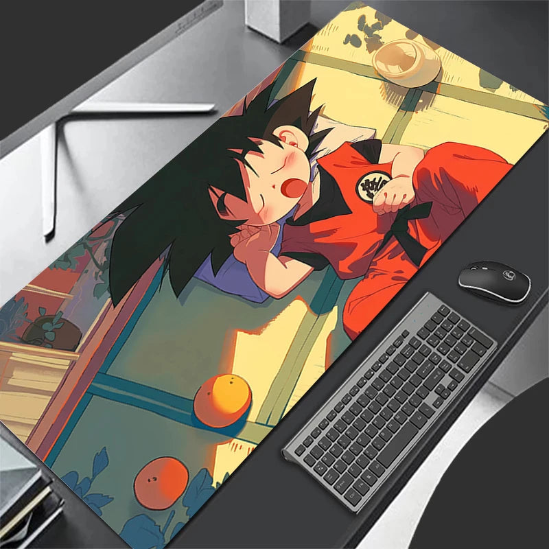 Mousepad Computer New Goku Mouse Pads Dragon Balls Keyboard Pad Cool Mouse Mat Gamer Soft Office PC Carpet Table Mat Desktop Mat