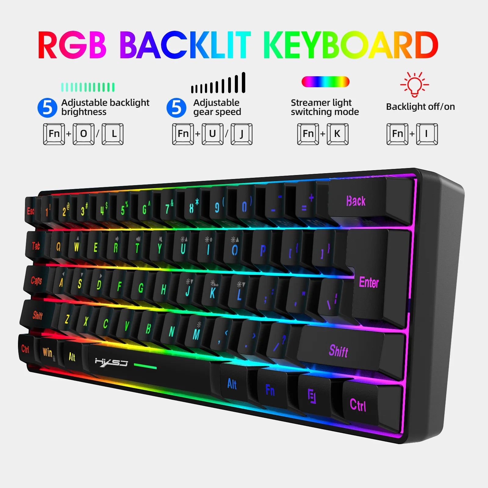 Keyboard and mouse teclados kit gamer keyboards combos 60%PC teclado e branco clavier souris gaming deofertas maus und tastatur
